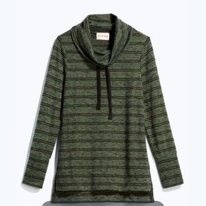 Lidy Hi/Low Cowl Neck Top